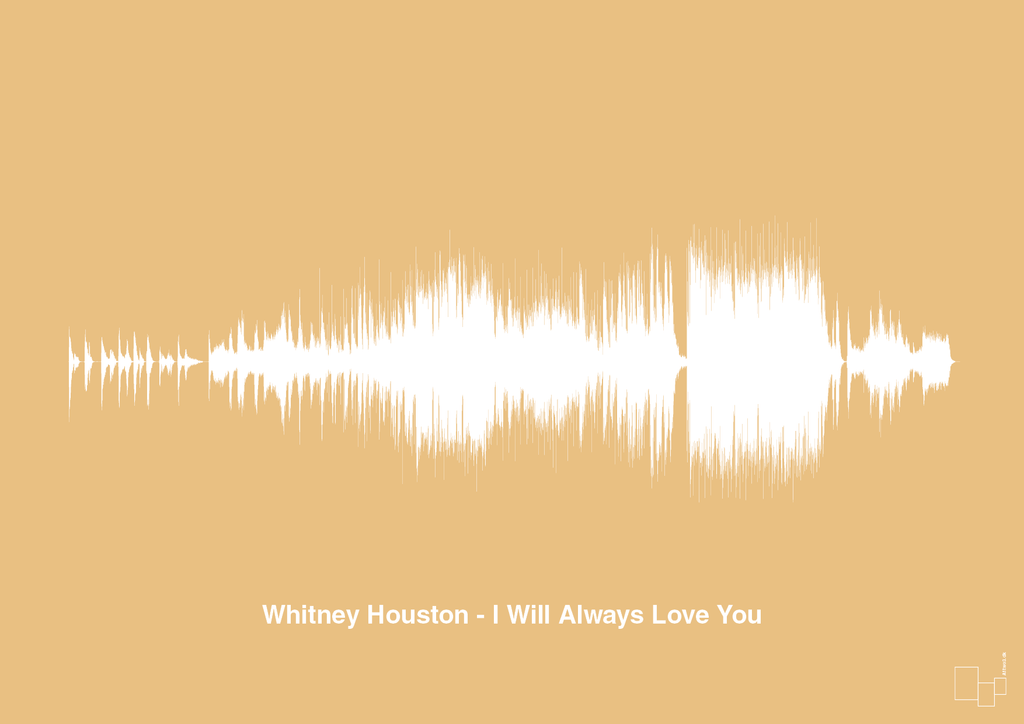 plakat: whitney houston - i will always love you - charismatic-Soundwave-A1two3