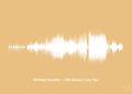 plakat: whitney houston - i will always love you - charismatic-Soundwave-A1two3