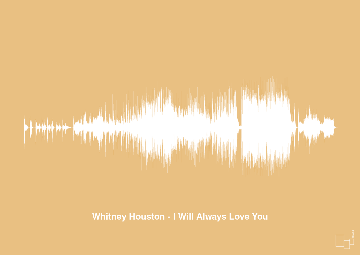 plakat: whitney houston - i will always love you - charismatic-Soundwave-A1two3