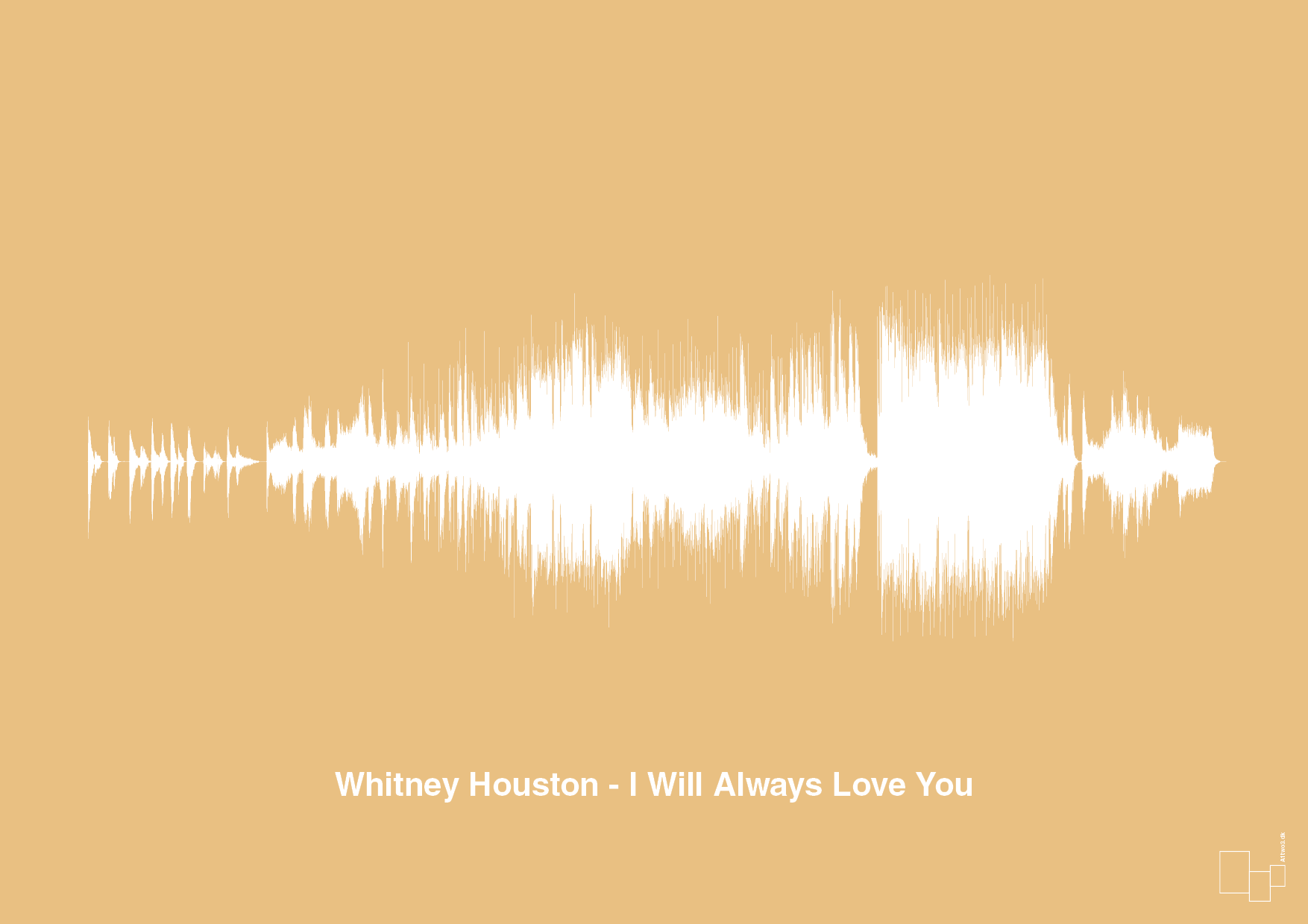 plakat: whitney houston - i will always love you - charismatic-Soundwave-A1two3