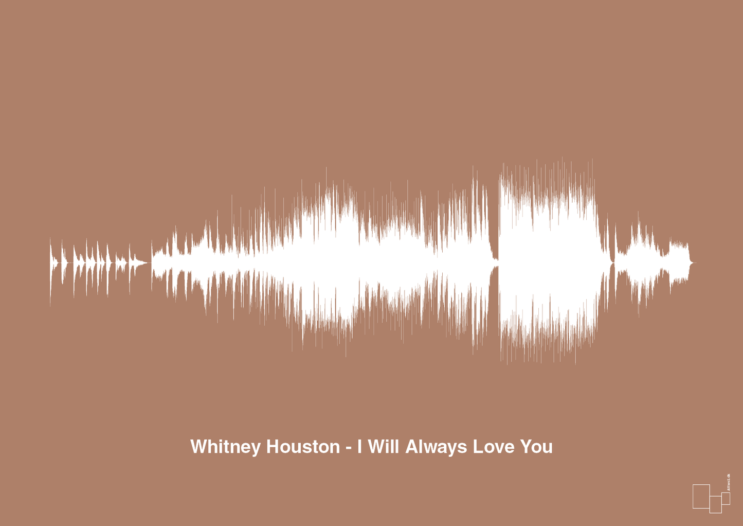 plakat: whitney houston - i will always love you - cider spice-Soundwave-A1two3
