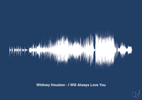 plakat: whitney houston - i will always love you