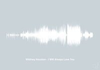 plakat: whitney houston - i will always love you