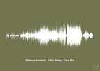 plakat: whitney houston - i will always love you - secret meadow-Soundwave-A1two3