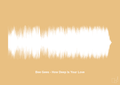 plakat: bee gees - how deep is your love - charismatic-Soundwave-A1two3