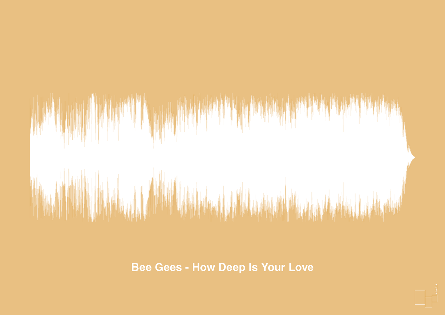 plakat: bee gees - how deep is your love - charismatic-Soundwave-A1two3