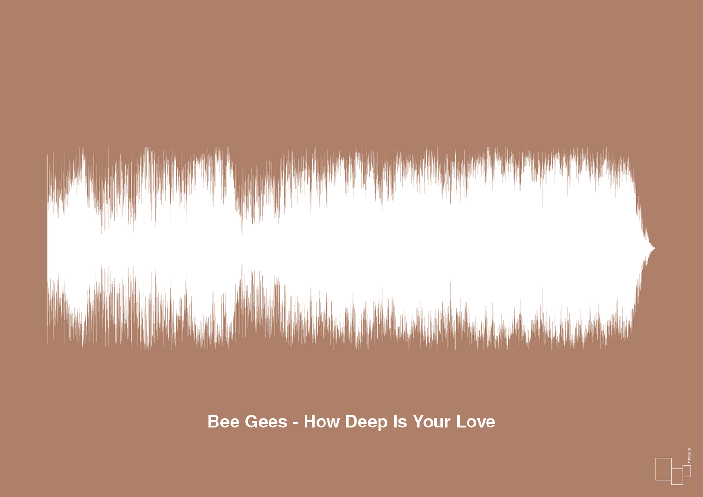 plakat: bee gees - how deep is your love - cider spice-Soundwave-A1two3