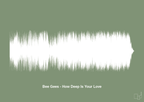 plakat: bee gees - how deep is your love - jade-Soundwave-A1two3