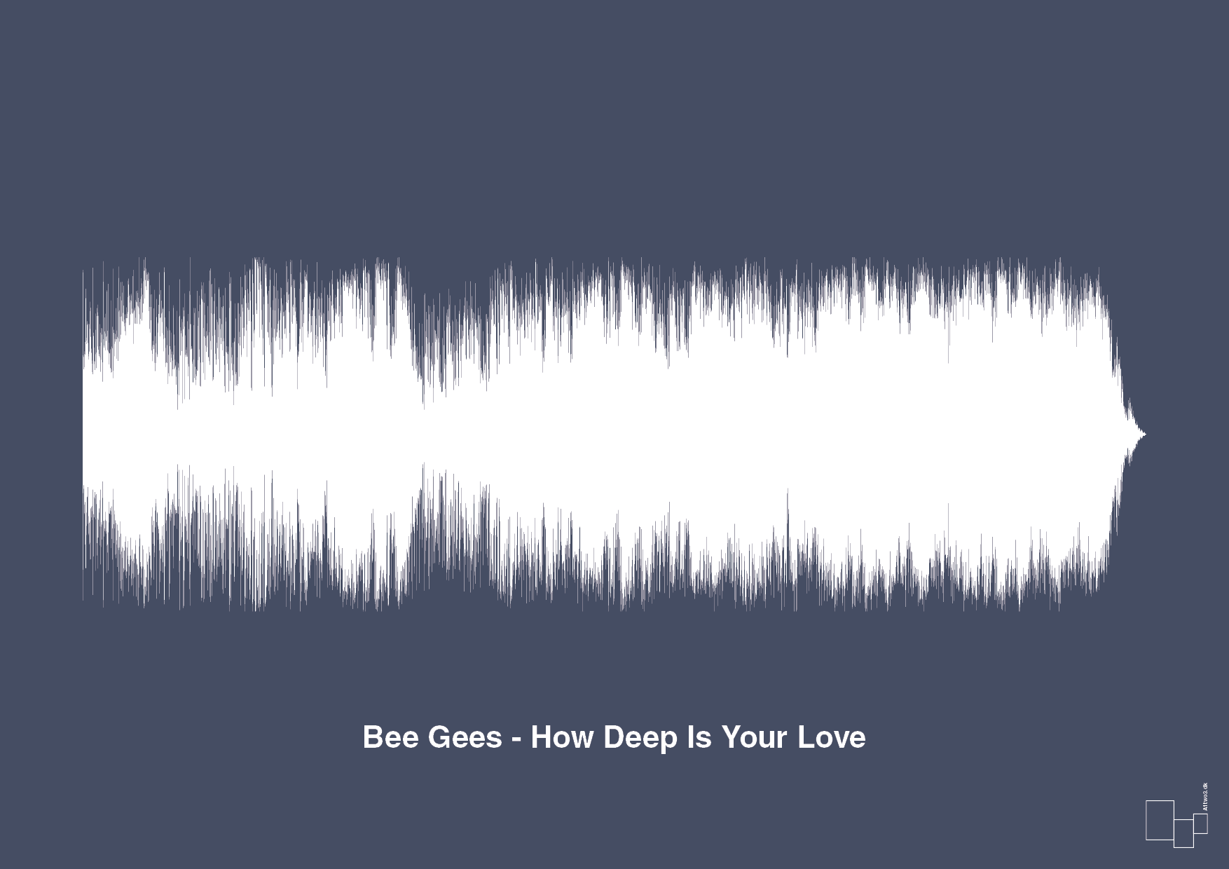 Bee gees - how deep is your love - petrol-Soundwave-A1two3