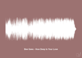 plakat: bee gees - how deep is your love - plum-Soundwave-A1two3