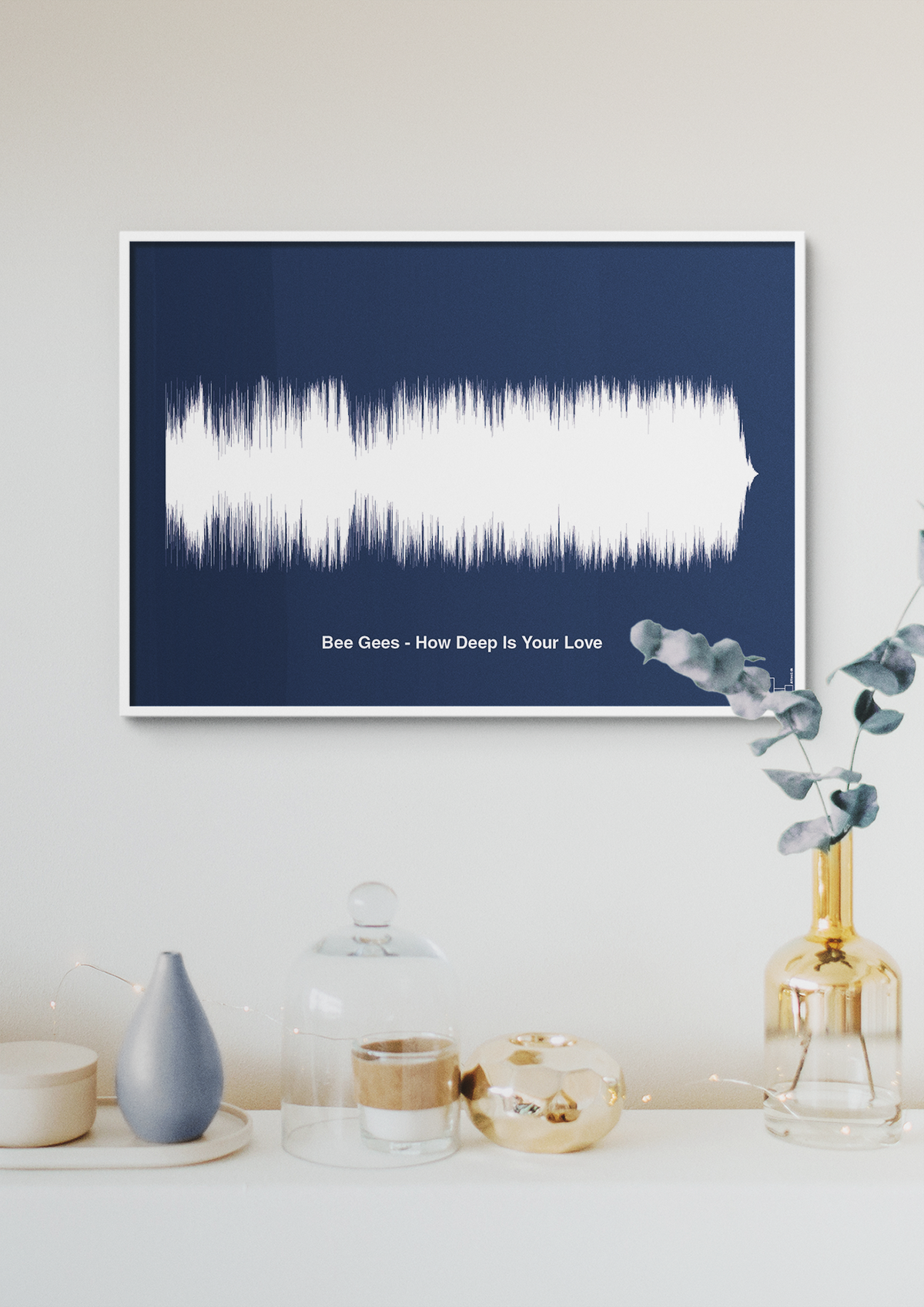 plakat: bee gees - how deep is your love - broken beige-Soundwave-A1two3