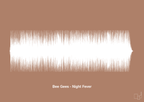 plakat: bee gees - night fever - cider spice-Soundwave-A1two3
