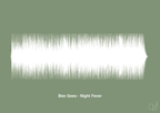 plakat: bee gees - night fever - jade-Soundwave-A1two3