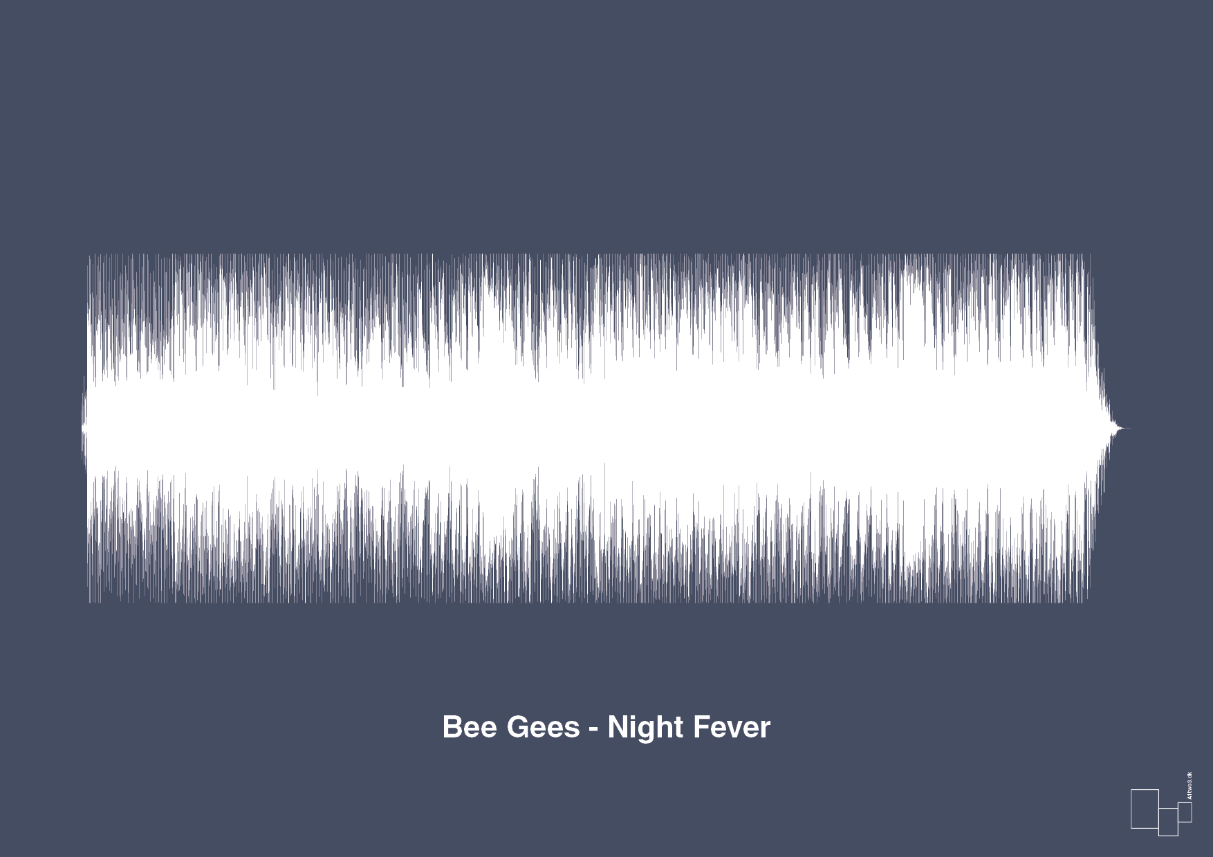 Bee gees - night fever - petrol-Soundwave-A1two3