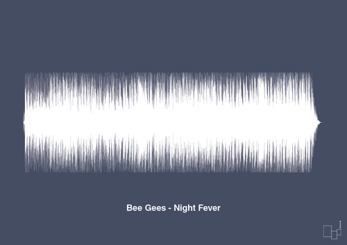Bee gees - night fever - petrol-Soundwave-A1two3