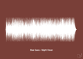 plakat: bee gees - night fever - red pepper-Soundwave-A1two3