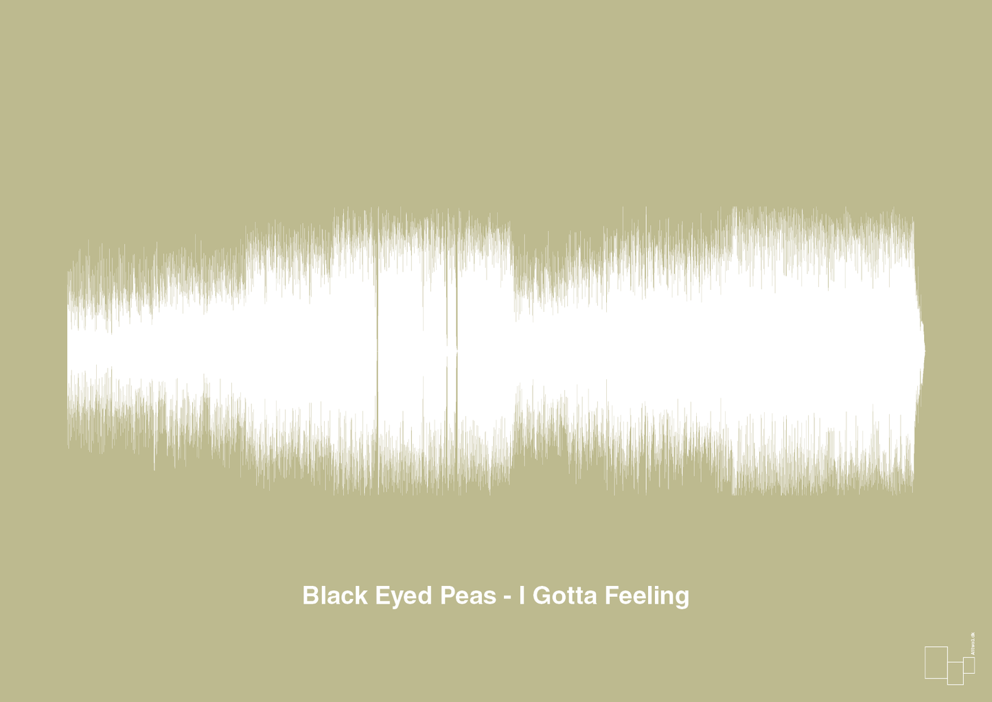 plakat: black eyed peas - i gotta feeling - back to nature-Soundwave-A1two3