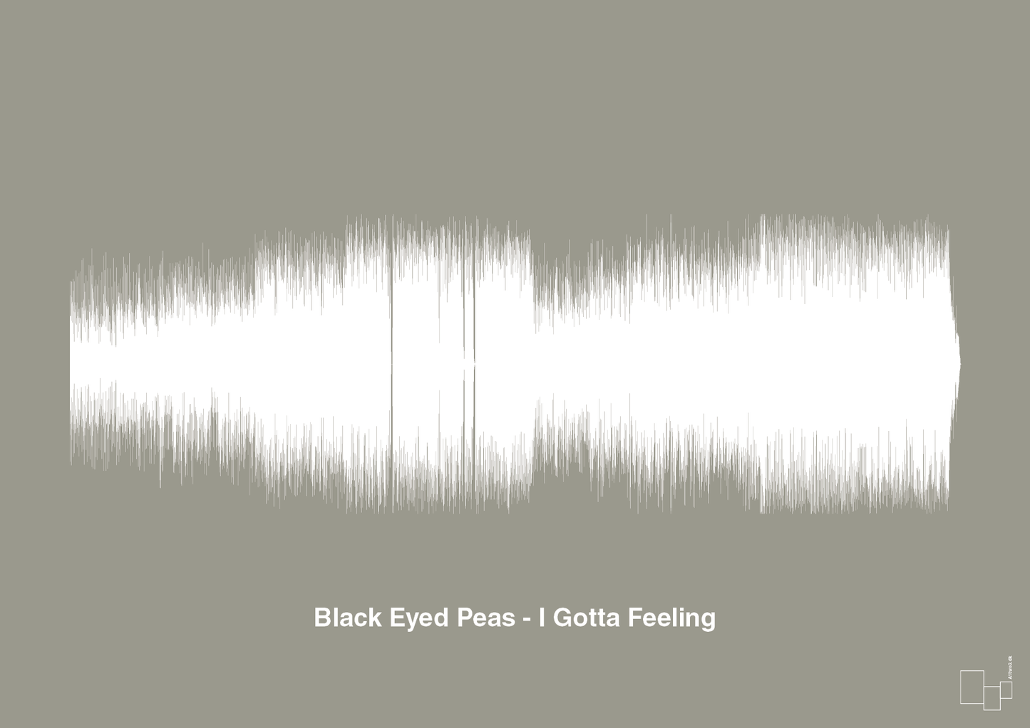 plakat: black eyed peas - i gotta feeling - battleship gray-Soundwave-A1two3