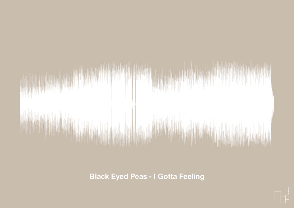 plakat: black eyed peas - i gotta feeling - creamy mushroom-Soundwave-A1two3