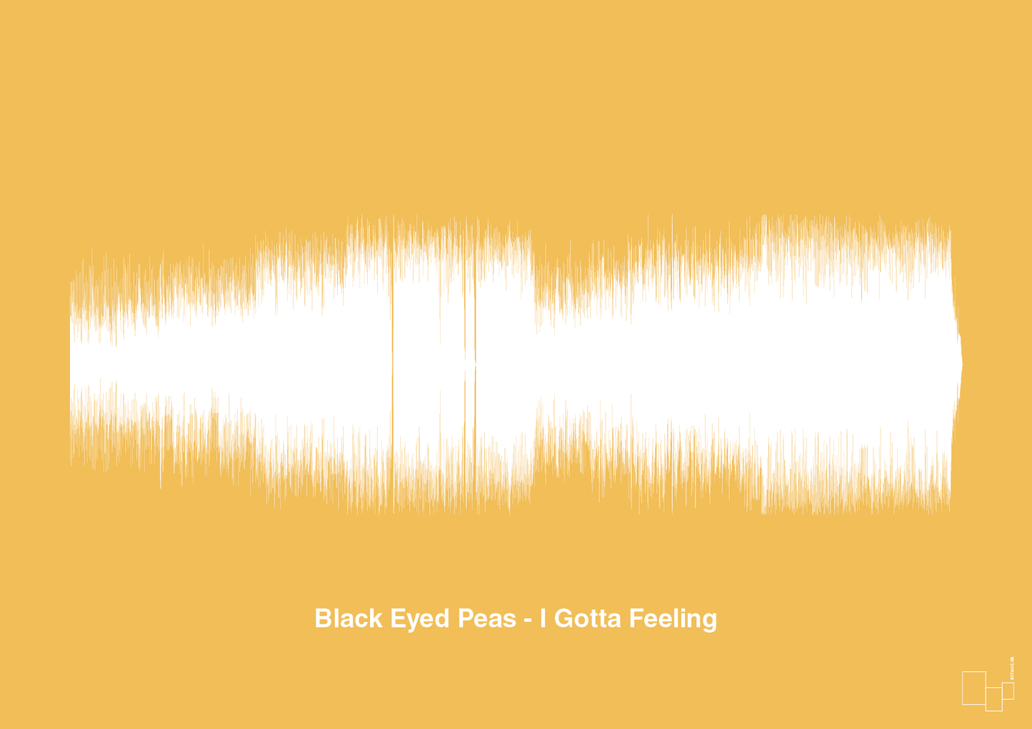 plakat: black eyed peas - i gotta feeling - honeycomb-Soundwave-A1two3
