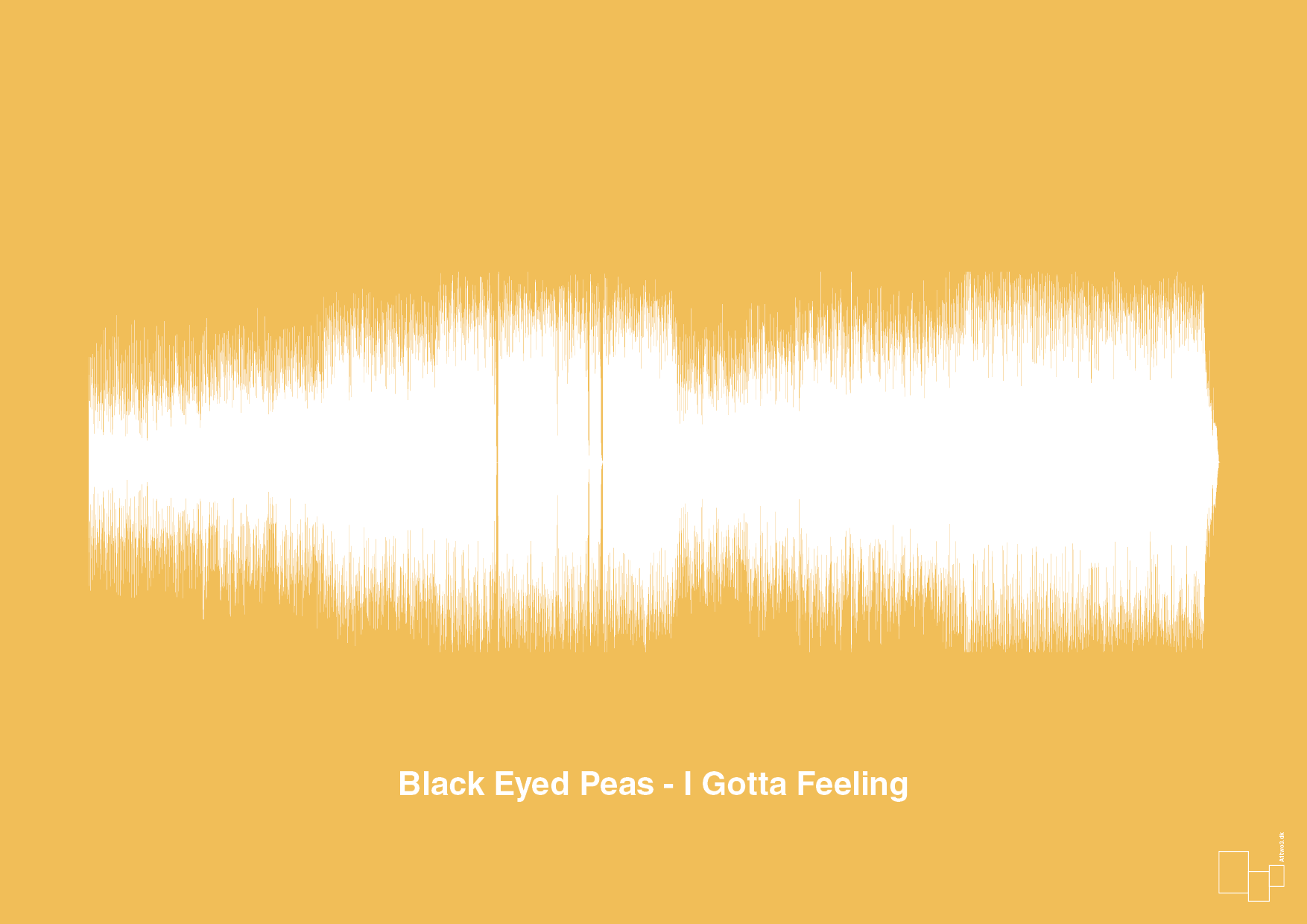 plakat: black eyed peas - i gotta feeling - honeycomb-Soundwave-A1two3