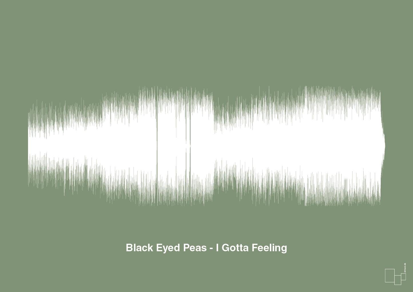 plakat: black eyed peas - i gotta feeling - jade-Soundwave-A1two3
