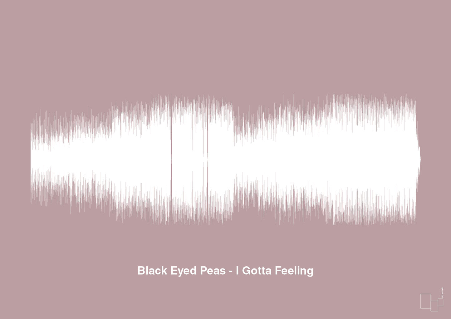 plakat: black eyed peas - i gotta feeling - light rose-Soundwave-A1two3