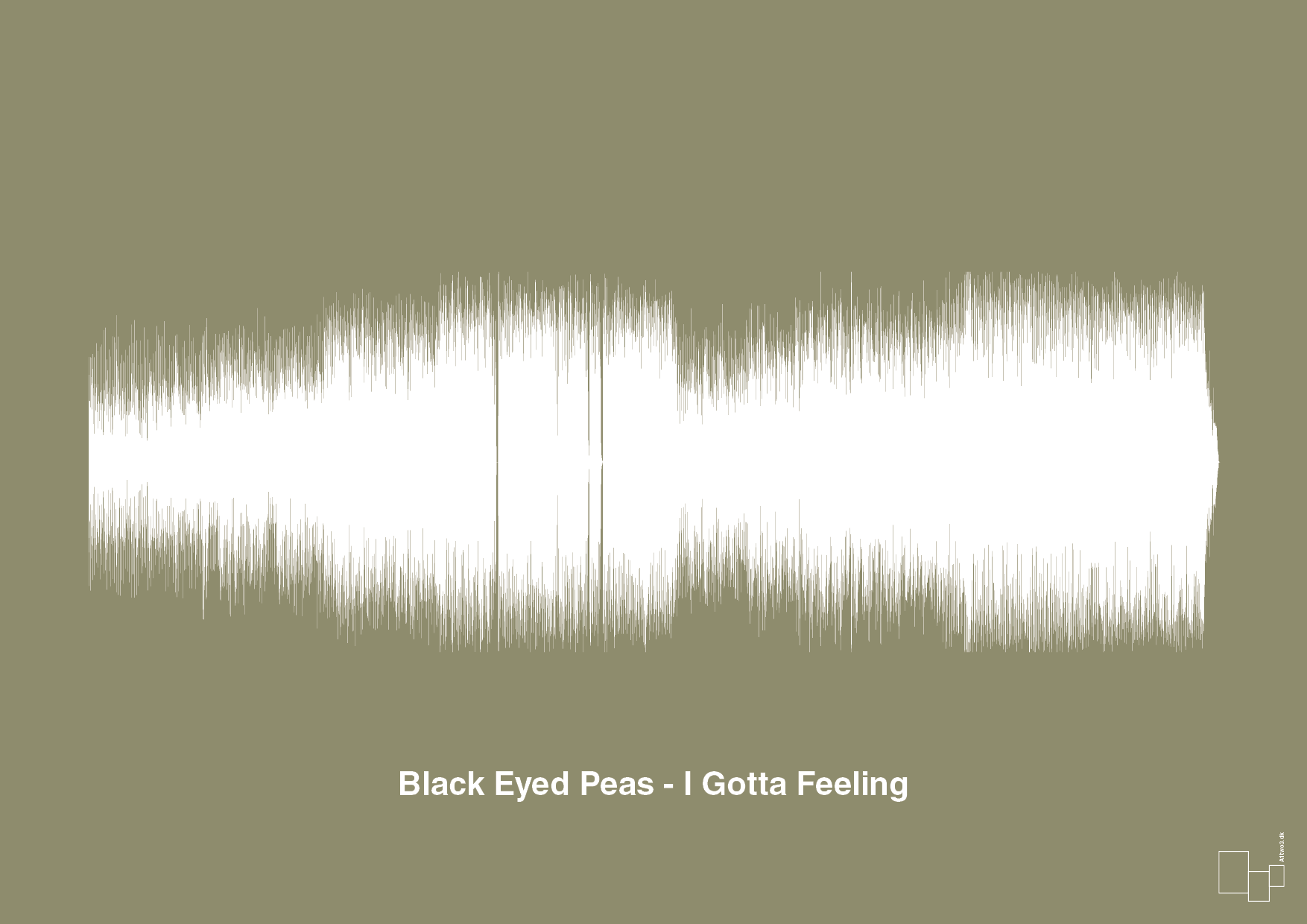 plakat: black eyed peas - i gotta feeling - misty forrest-Soundwave-A1two3