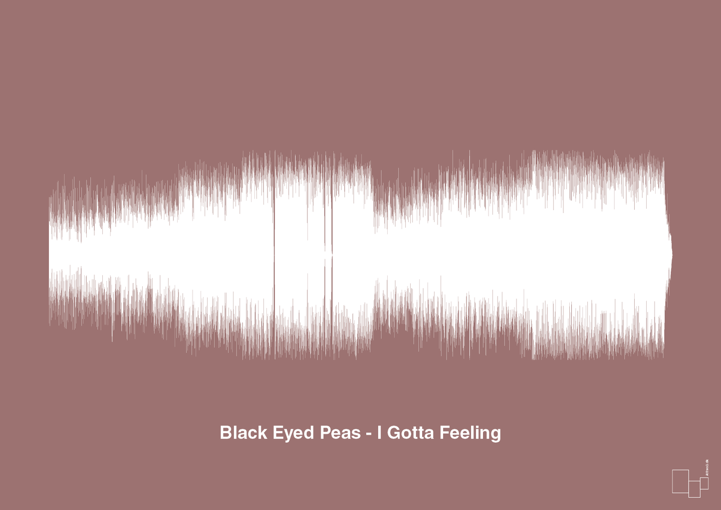 plakat: black eyed peas - i gotta feeling - plum-Soundwave-A1two3