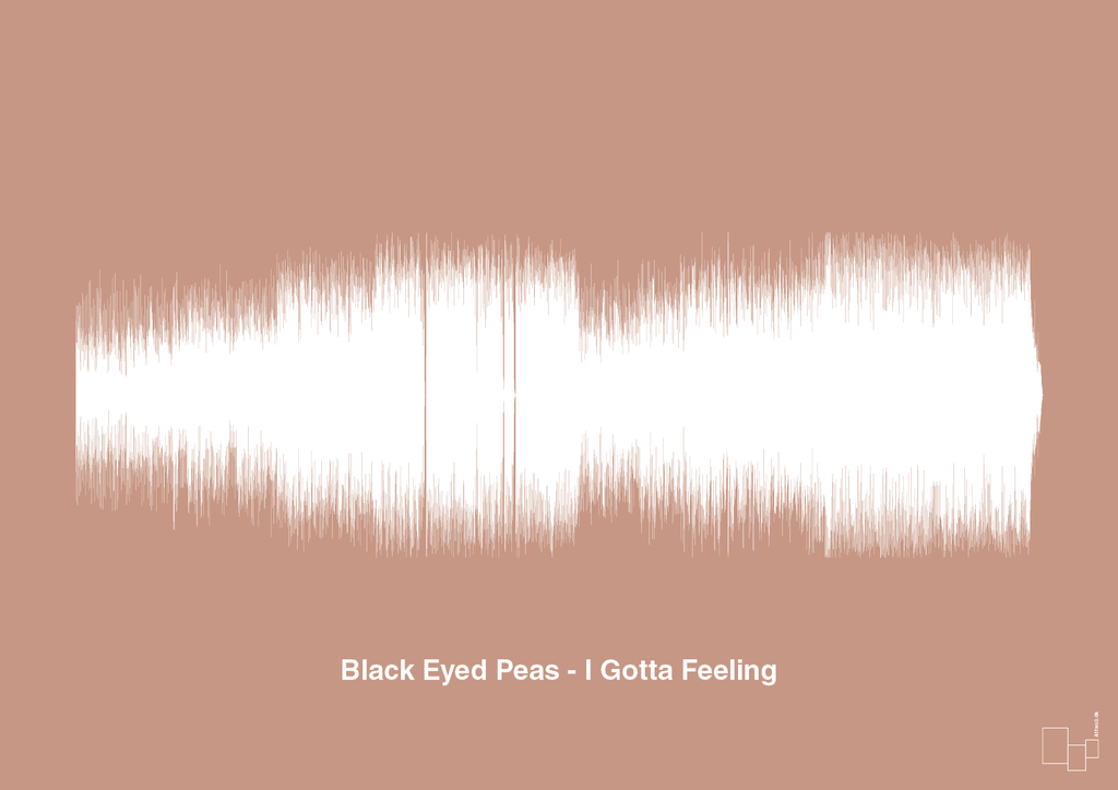 plakat: black eyed peas - i gotta feeling - powder-Soundwave-A1two3