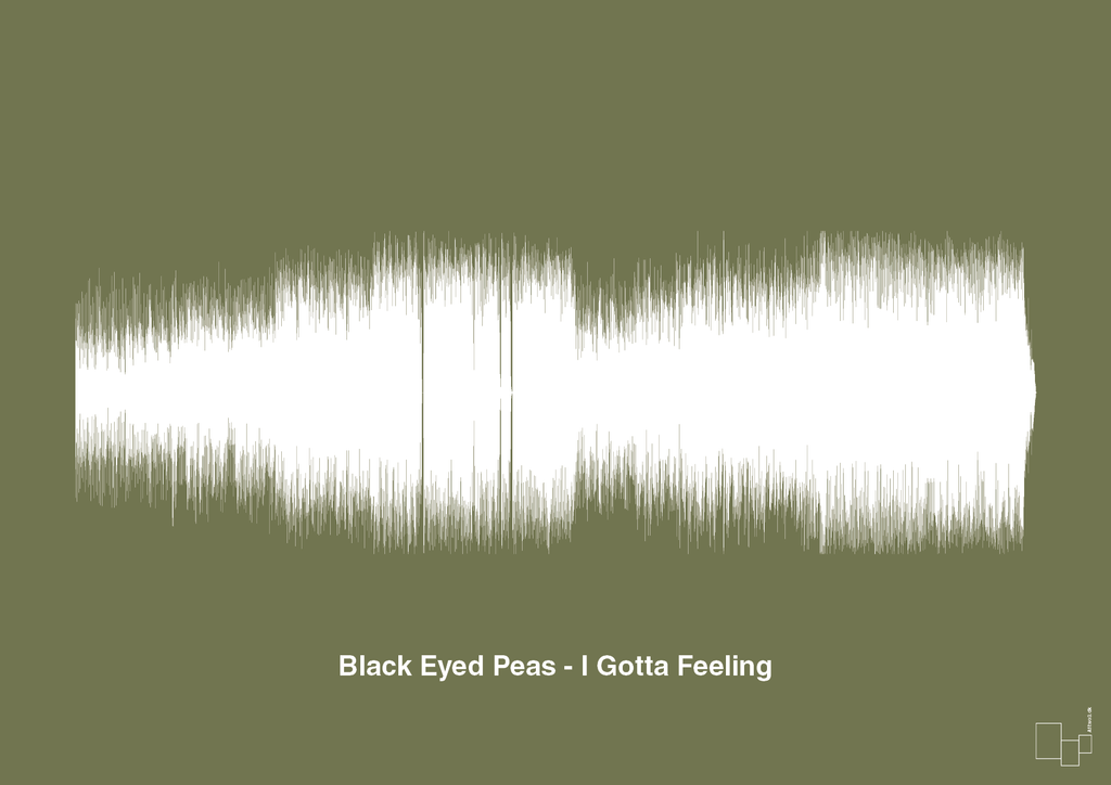 plakat: black eyed peas - i gotta feeling - secret meadow-Soundwave-A1two3