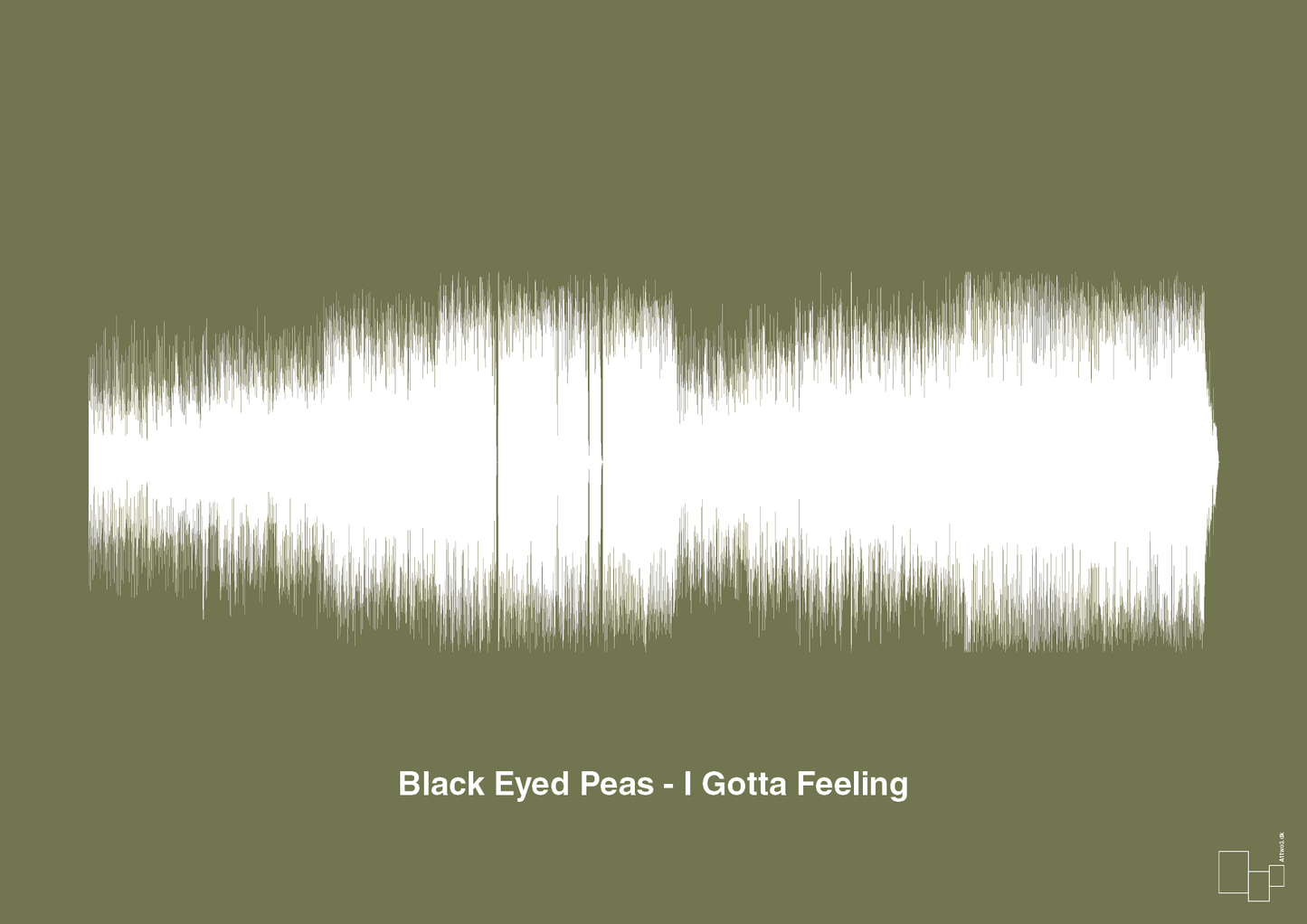 plakat: black eyed peas - i gotta feeling - secret meadow-Soundwave-A1two3