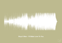 plakat: boyz II men - i'll make love to you