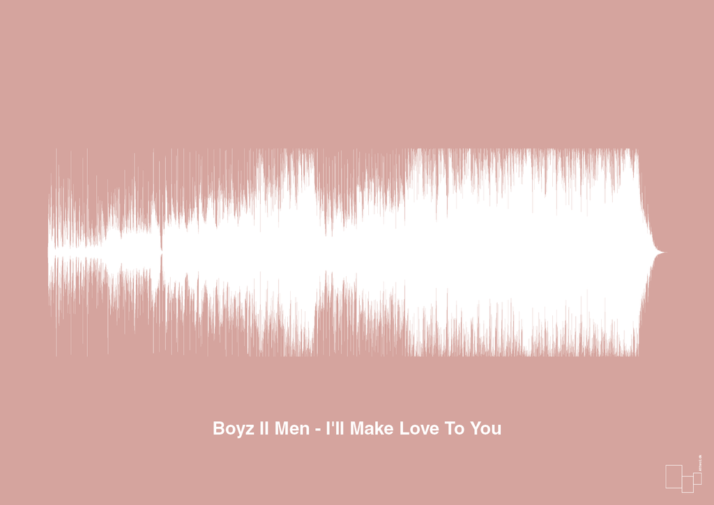 plakat: boyz II men - i'll make love to you - bubble shell-Soundwave-A1two3