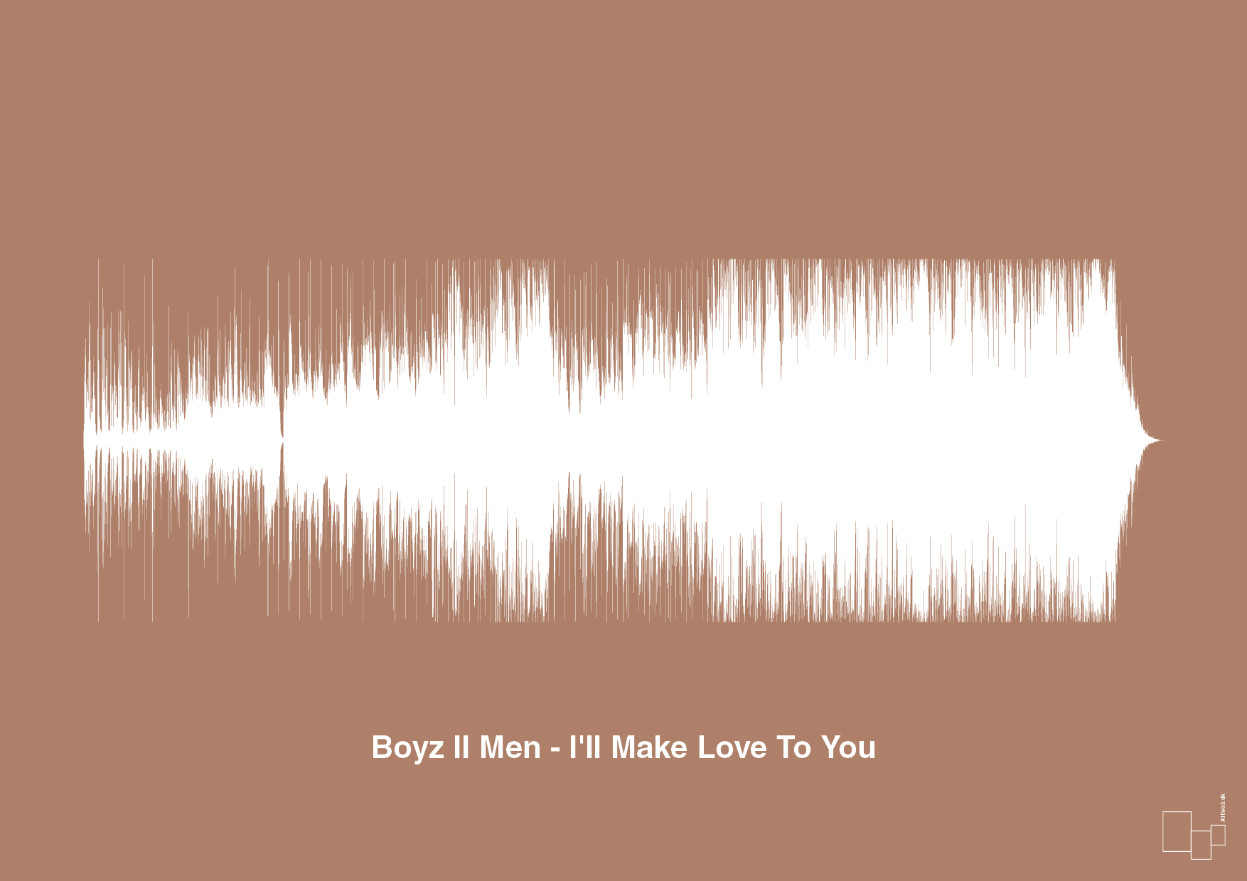 plakat: boyz II men - i'll make love to you - cider spice-Soundwave-A1two3