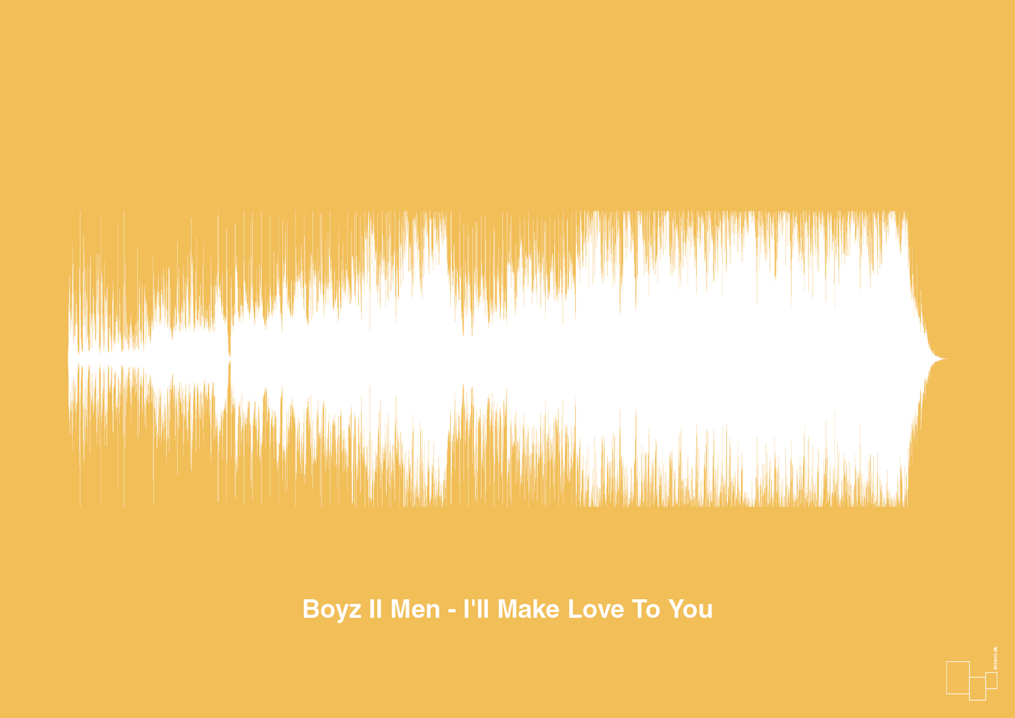 plakat: boyz II men - i'll make love to you - honeycomb-Soundwave-A1two3
