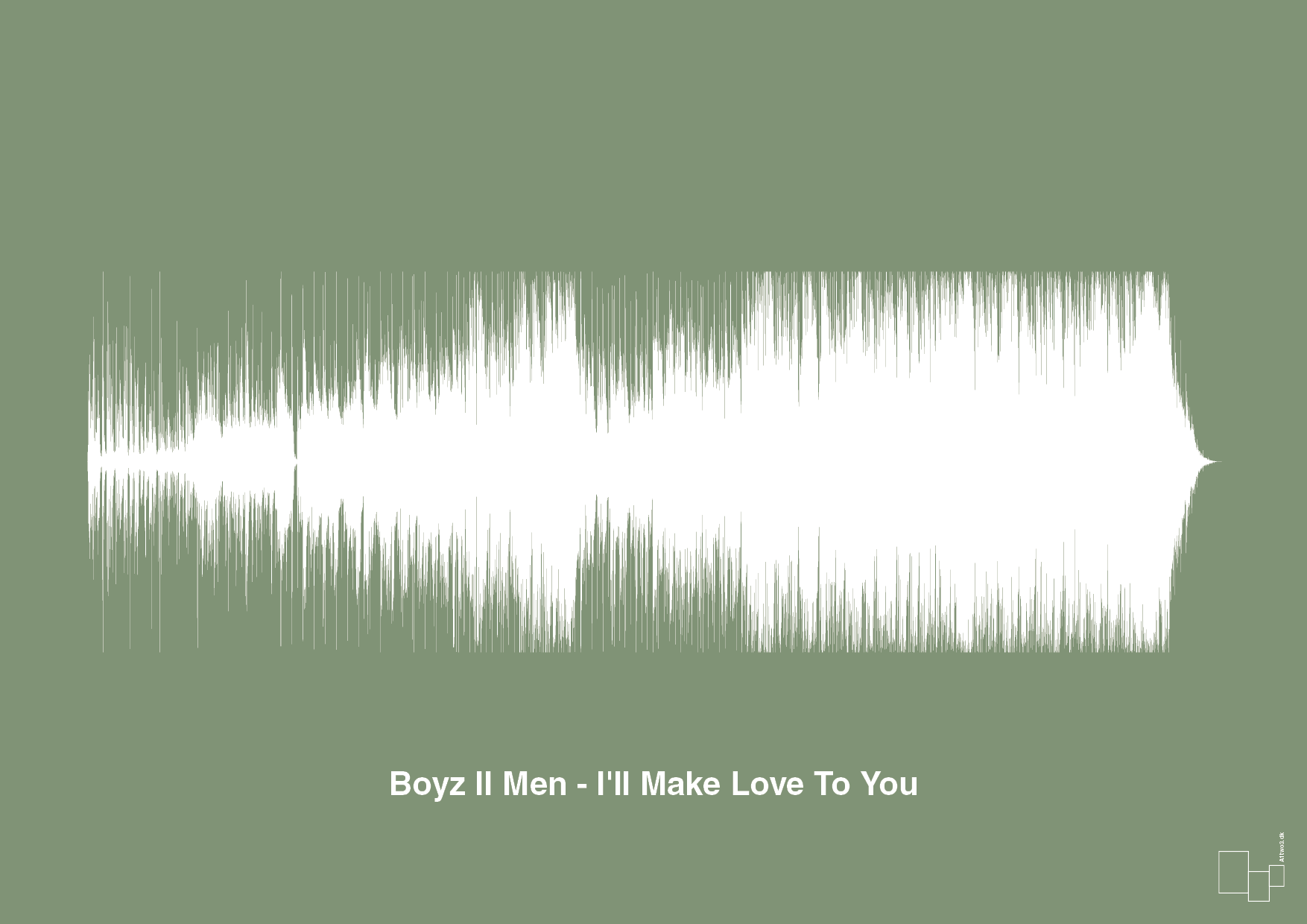 plakat: boyz II men - i'll make love to you - jade-Soundwave-A1two3