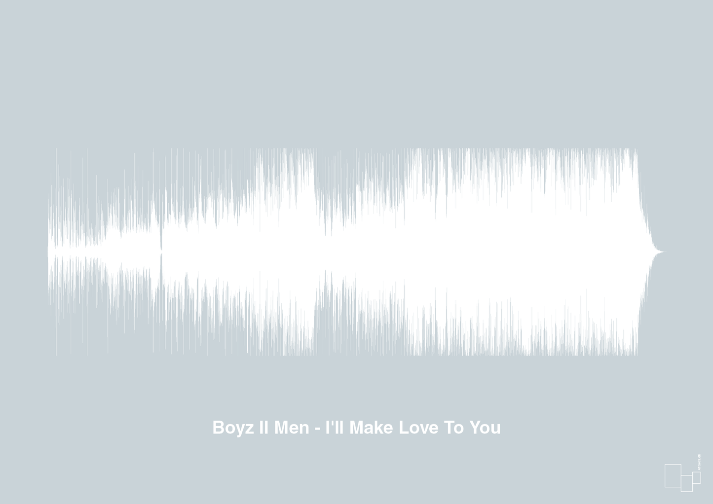 plakat: boyz II men - i'll make love to you - light drizzle-Soundwave-A1two3