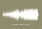 plakat: boyz II men - i'll make love to you - misty forrest-Soundwave-A1two3