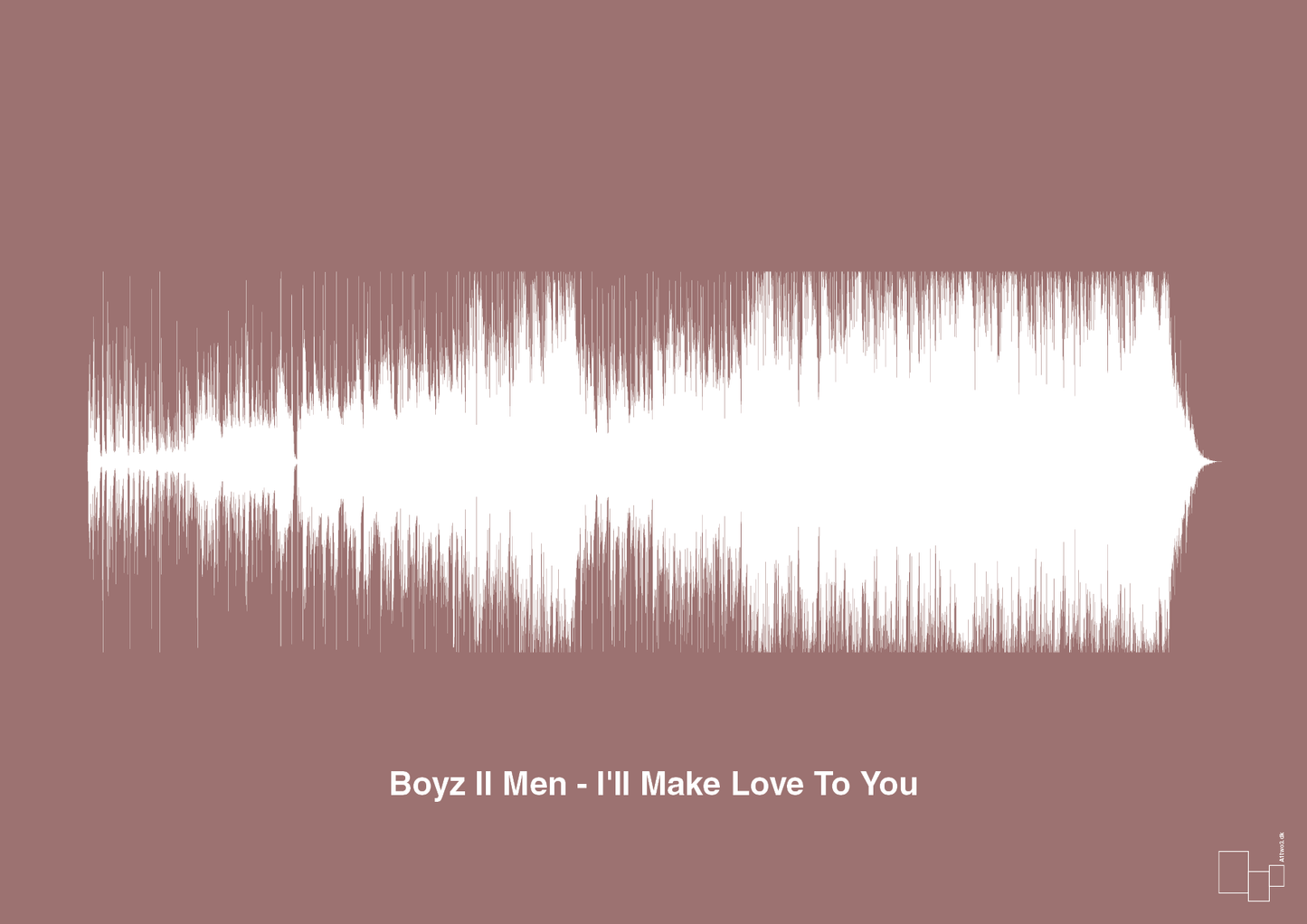 plakat: boyz II men - i'll make love to you - plum-Soundwave-A1two3