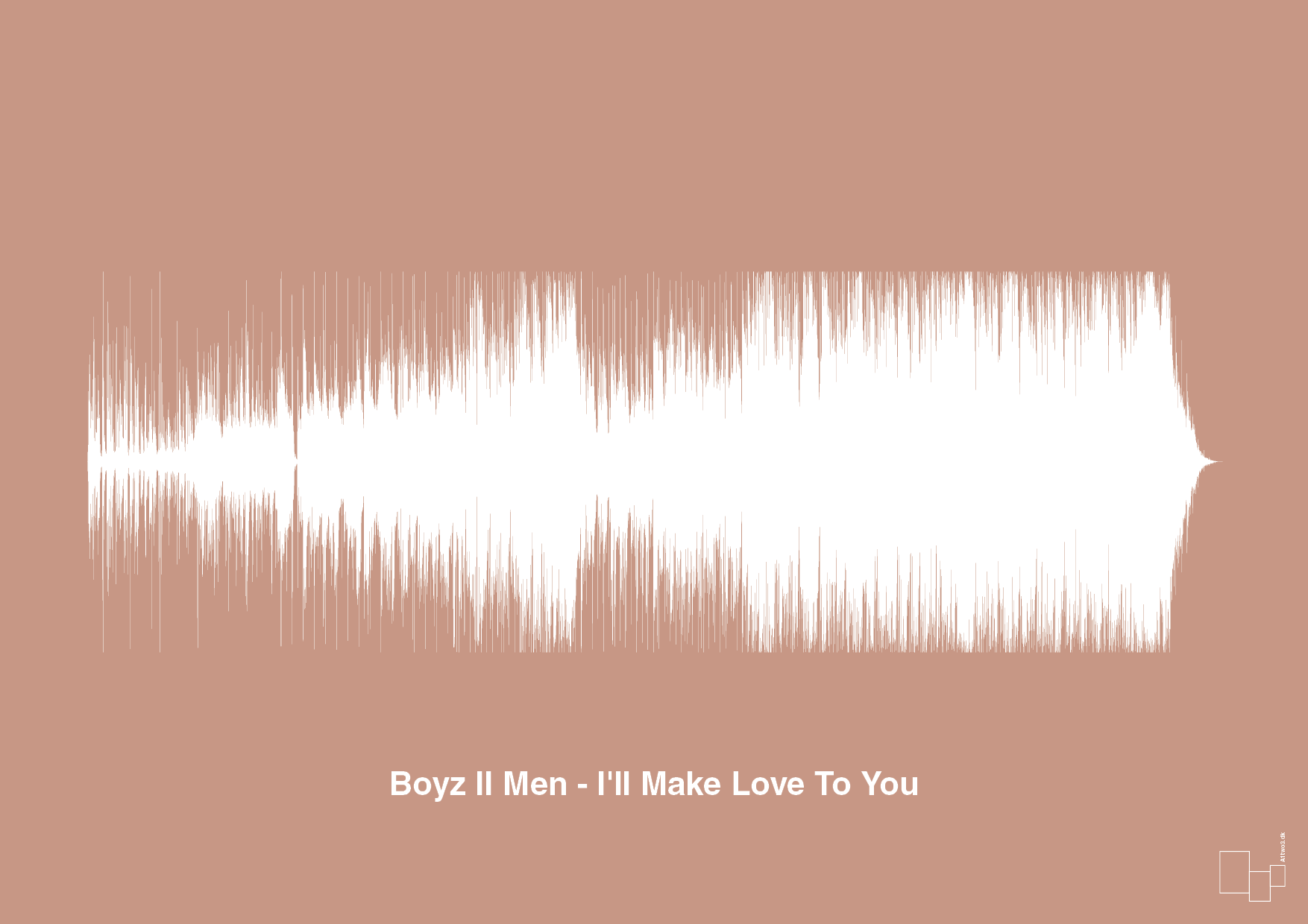 plakat: boyz II men - i'll make love to you - powder-Soundwave-A1two3