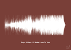 plakat: boyz II men - i'll make love to you - red pepper-Soundwave-A1two3