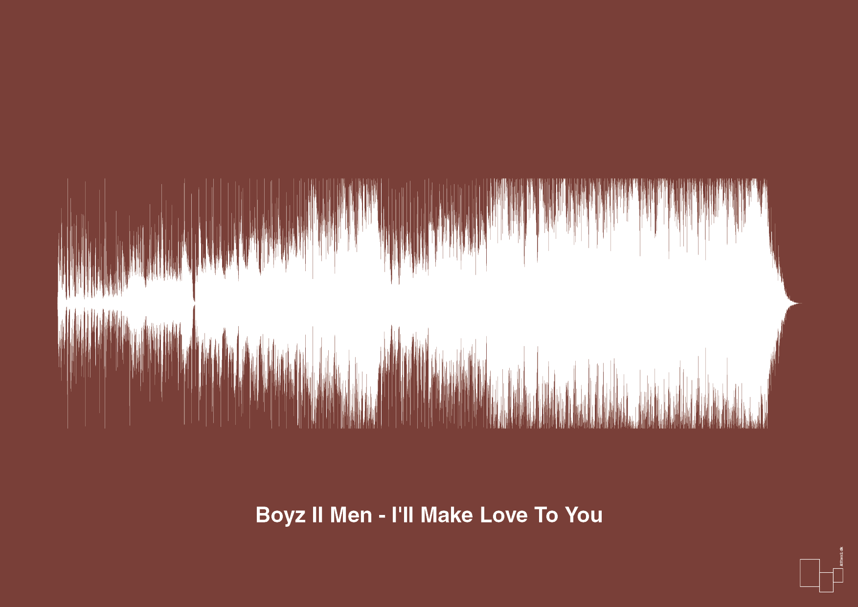 plakat: boyz II men - i'll make love to you - red pepper-Soundwave-A1two3