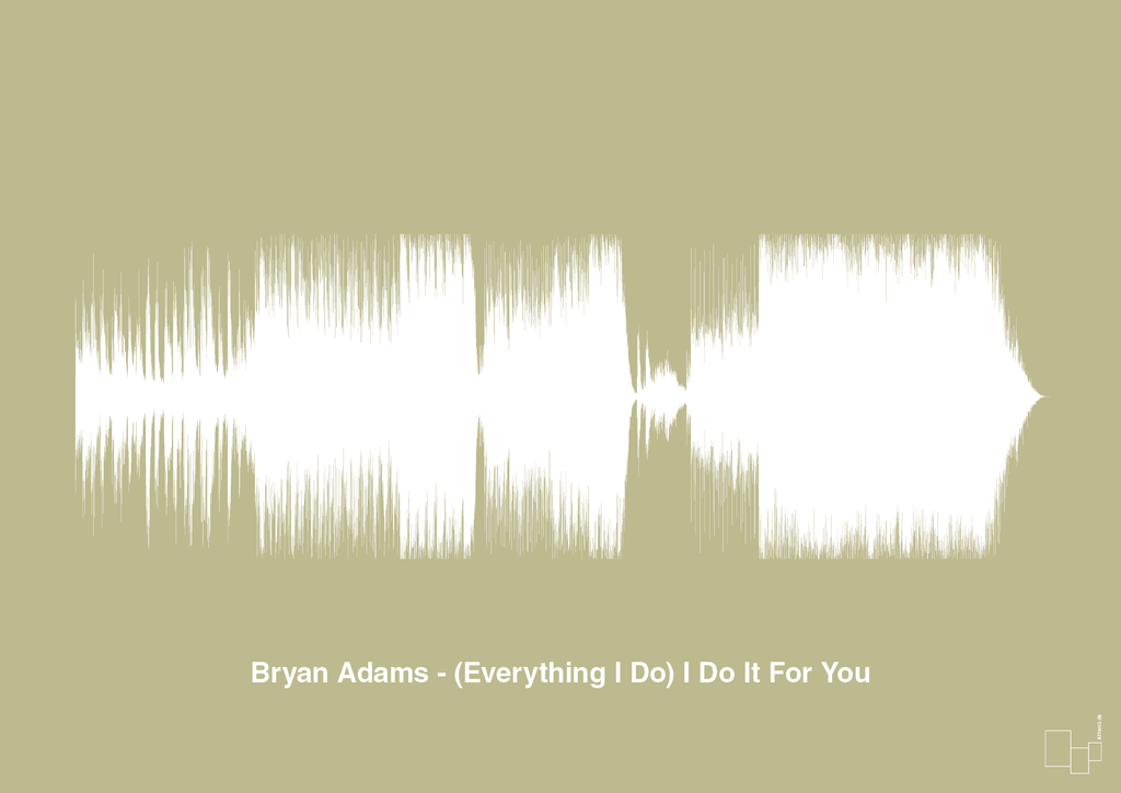 plakat: bryan adams - (everything i do) i do it for you - back to nature-Soundwave-A1two3