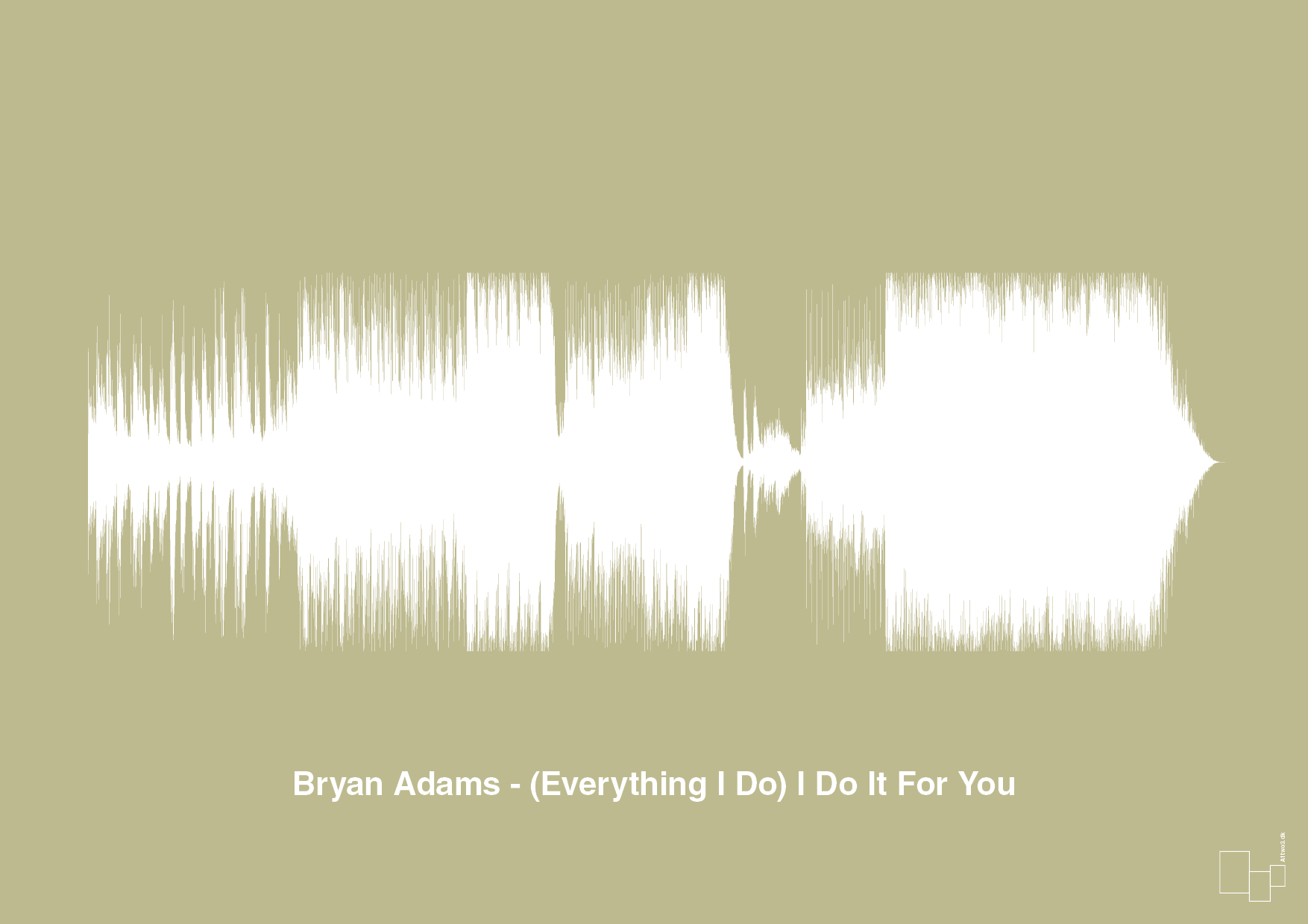 plakat: bryan adams - (everything i do) i do it for you - back to nature-Soundwave-A1two3