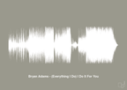 plakat: bryan adams - (everything i do) i do it for you - battleship gray-Soundwave-A1two3
