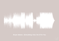 plakat: bryan adams - (everything i do) i do it for you - broken beige-Soundwave-A1two3