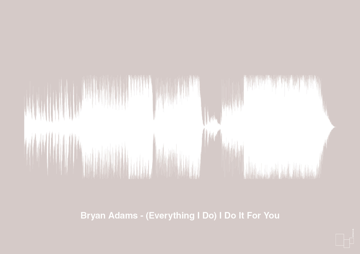 plakat: bryan adams - (everything i do) i do it for you - broken beige-Soundwave-A1two3