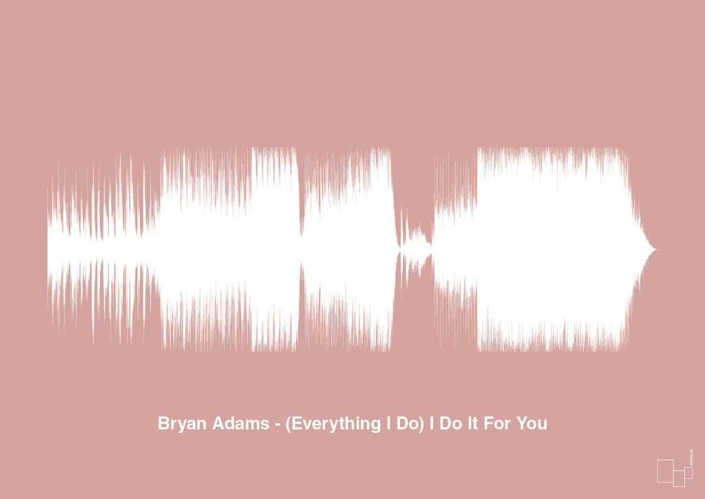 plakat: bryan adams - (everything i do) i do it for you - bubble shell-Soundwave-A1two3