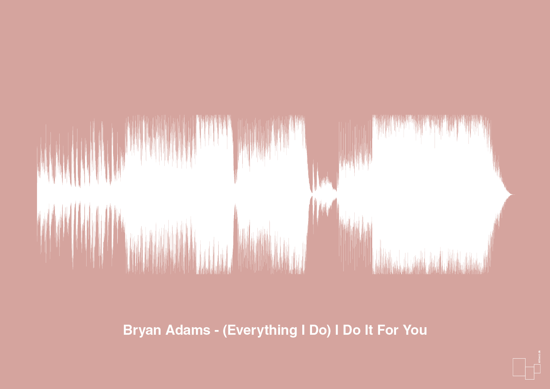 plakat: bryan adams - (everything i do) i do it for you - bubble shell-Soundwave-A1two3